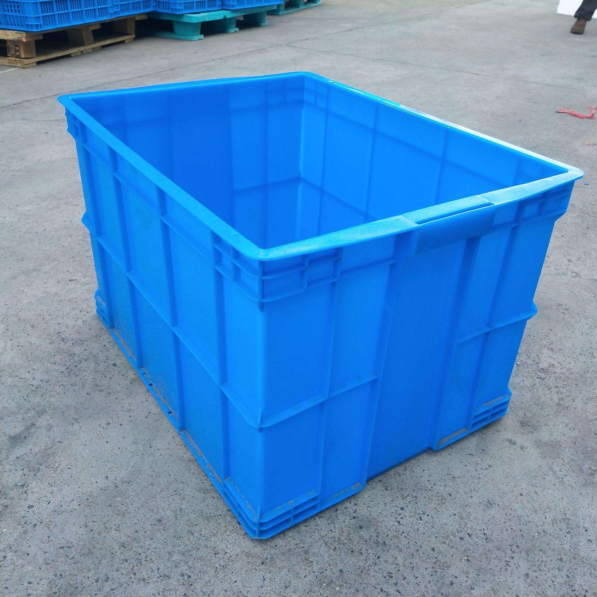 大号塑料周转箱厂家600-400箱服装快递物流箱环保新材料