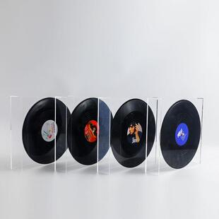 间板 饰品创意摆件客厅样背房景墙软装 仿真黑胶唱片GD H286墙面装