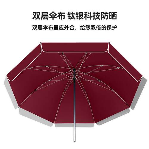 太阳伞遮阳伞户外大伞大型摆摊伞商用大号摆地摊做生意庭院大雨伞