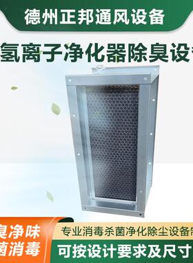 风管式空气净化装置隔油间垃圾转运站除味装置光氢离子除臭设备