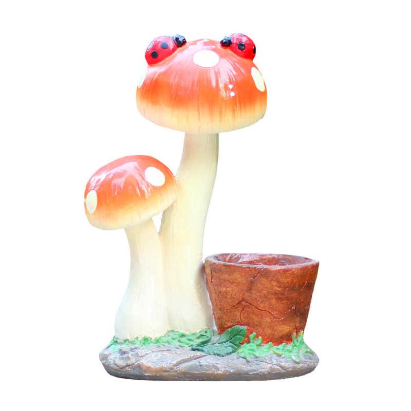 户外园林景观仿真蘑菇小品花园装饰品摆件幼儿园小区庭院草坪雕塑