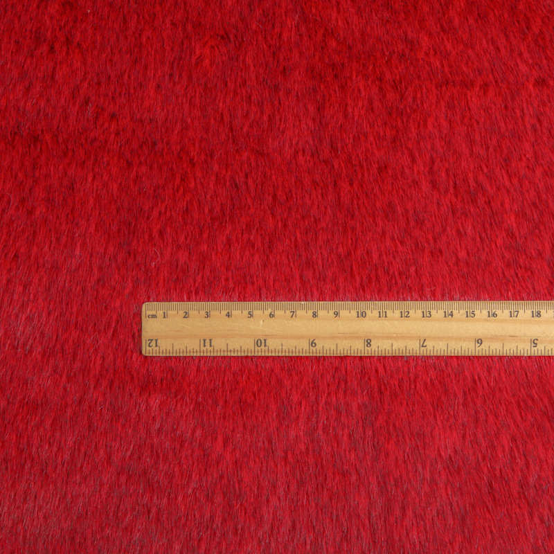 秋冬保暖加厚北极貂印尖布料 单面素色绒布时装台布桌布面料批发