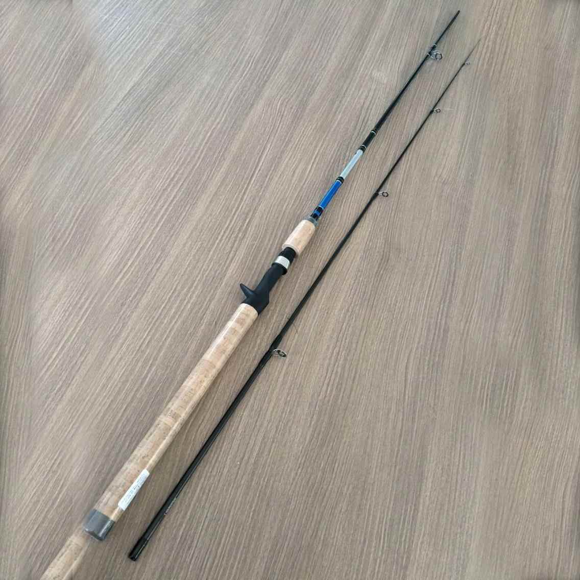 路亚杆枪柄直柄海竿1.8米2.1米2.4米2.7米3.0米碳素钓鱼竿抛竿