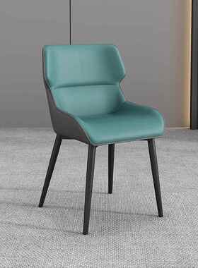 轻电奢店餐椅脑椅酒台家用靠背梳妆凳子学PSH习书桌椅餐桌椅电脑