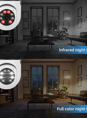 3MP Wifi E27 Bulb Camera IP Video Surveillance Camera 4