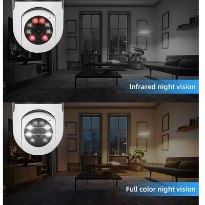 3MP Wifi E27 Bulb Camera IP Video Surveillance Camera 4