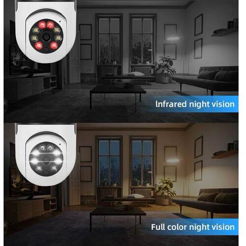 3MP Wifi E27 Bulb Camera IP Video Surveillance Camera 4