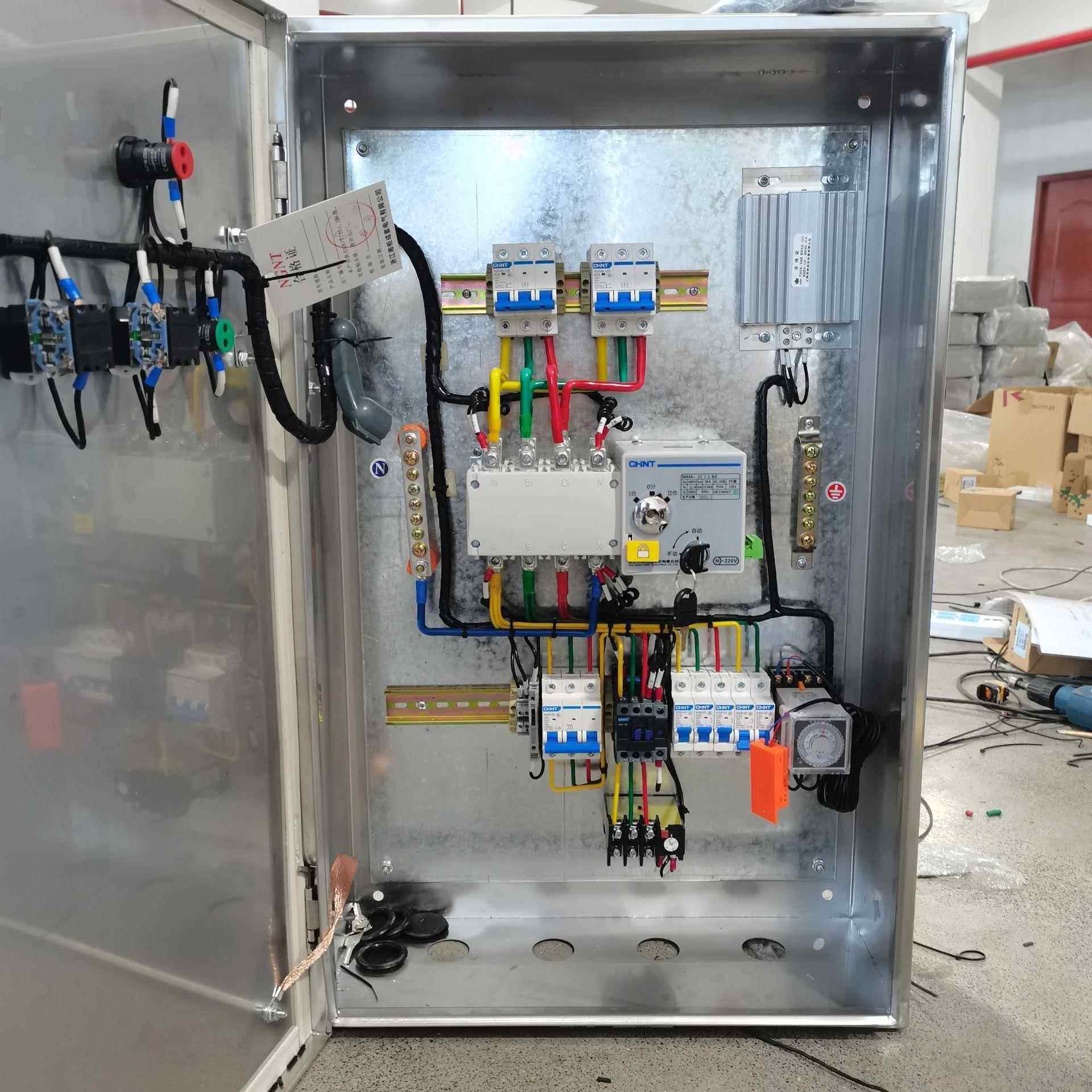 定制低压柜光伏并网箱变GGD抽屉柜小三PZ30插座箱控制柜厂家