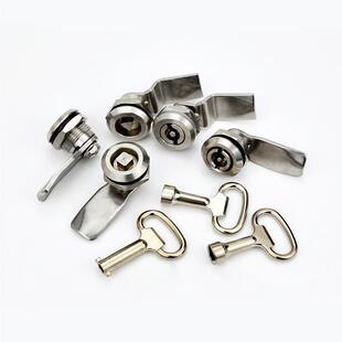 转油舌锁 ms705锁 配电3不锈钢三角锁 门机箱工具箱三角钥15333匙