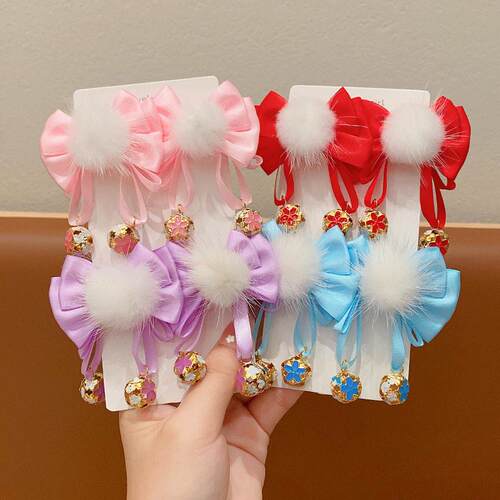Tassel hair clip for women