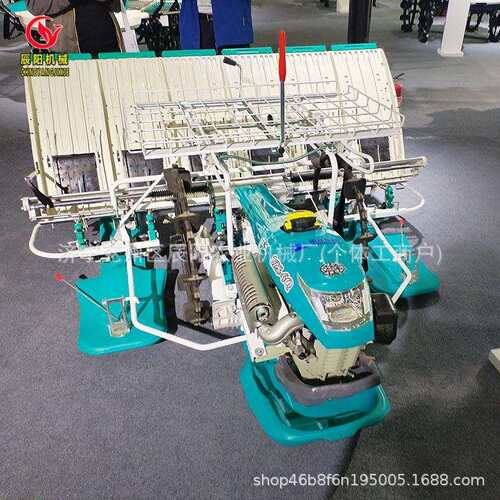 湖南小型农用栽秧机手扶步进式水稻插秧机四冲程缸汽油秧苗种植