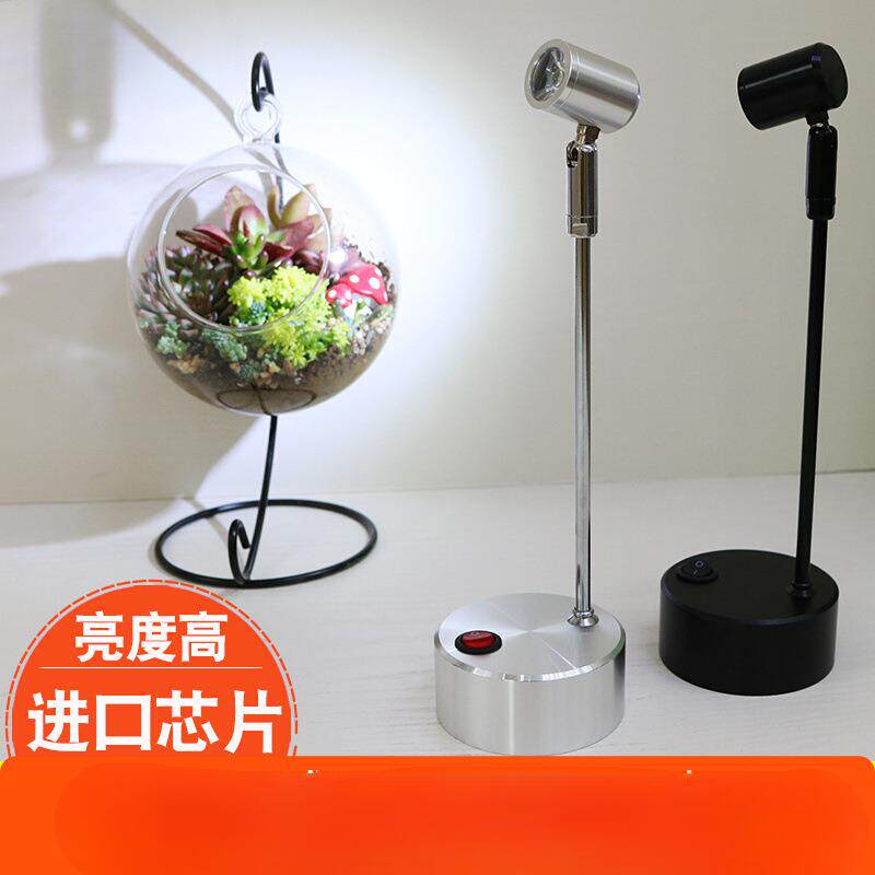 小射led超亮展柜可移动不插电迷你便携灯具无线引路干电池灯饰