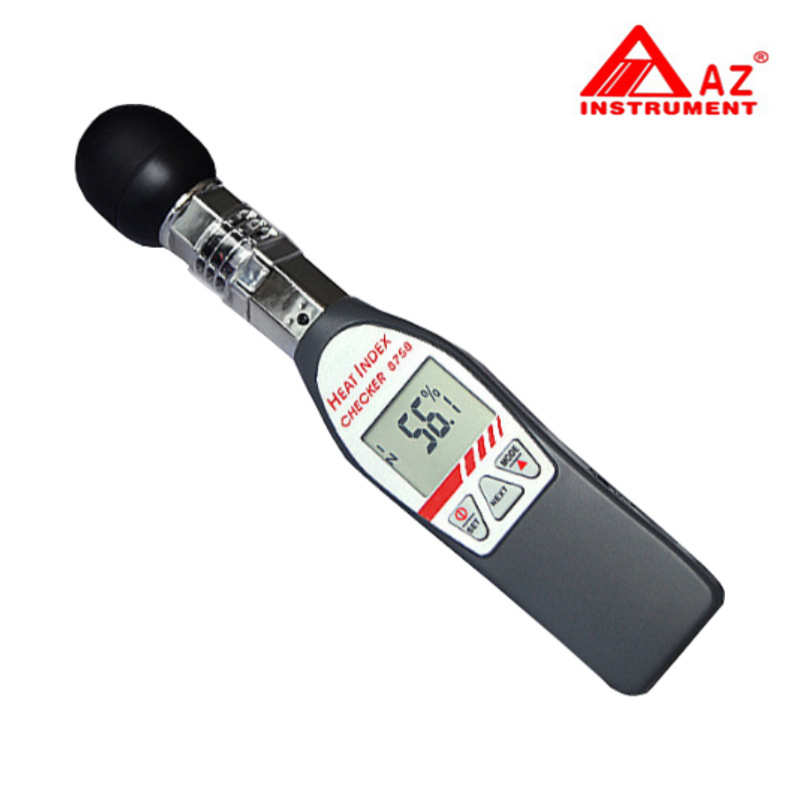 台湾衡欣AZ8758黑球温度热力指数计WGBT高精度热中暑指数计工业级