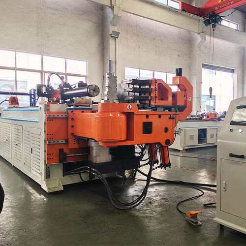 75CNC-5A3S镀锌管材全自动弯管机三维多层膜方管护栏数控弯管机