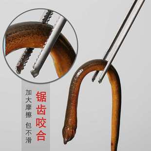 9WOR不锈钢火钳夹家用捡垃圾拾物器环卫工长柄厕所夹子加长碳钳子