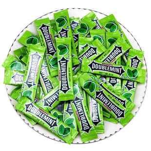 适合餐饮火锅店 原味薄荷 无 整箱2400片散装 绿箭口香糖餐饮装