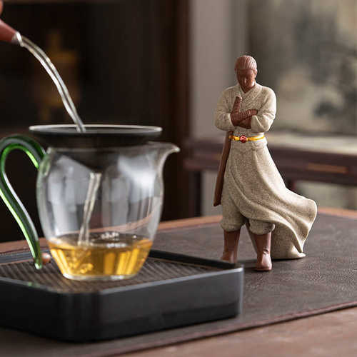 创意紫砂小茶宠摆件陶瓷茶滤茶漏分茶器过滤功夫茶具茶道配件茶玩