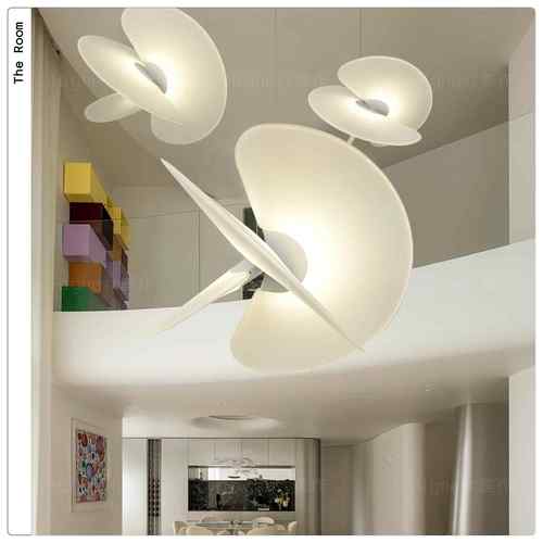 Levante创意挑空别墅复式客厅吊灯设计师餐厅灯loft现代蚕丝灯具