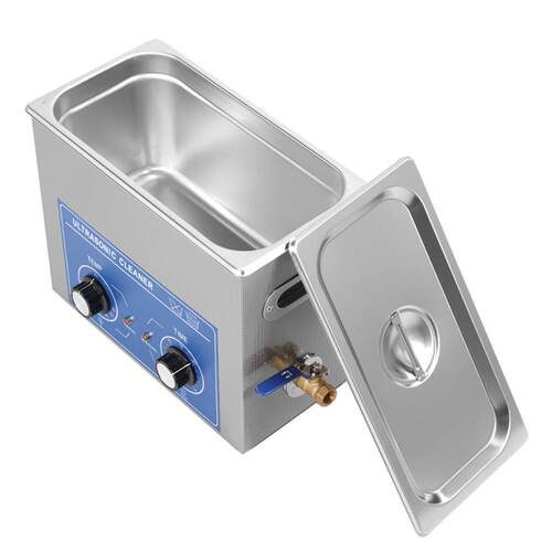 40KHZ240W超声波清洗机工业超除油器实验室小型震荡器110v设备6L