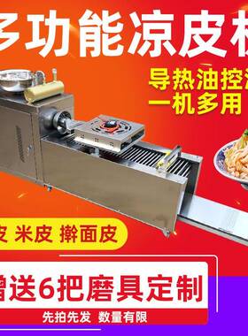 凉皮机全自动商用凉皮机米皮河粉机擀面皮机器蒸汽式新品小本创业