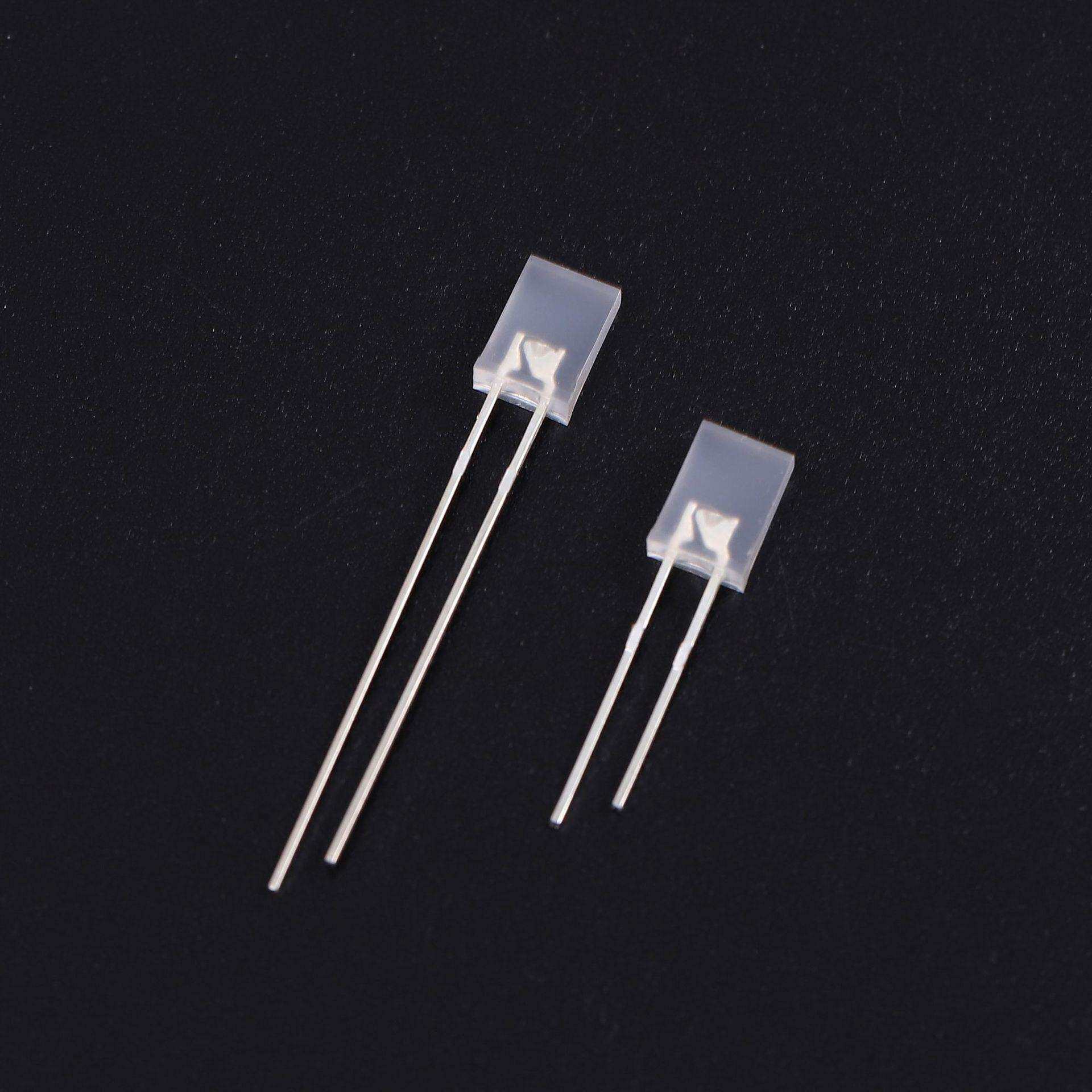 257方形红光 2*5*7雾状红色led灯珠发光二极管厂家直销