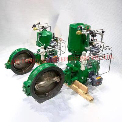Fisher ES控制阀可配Fisher585C活塞执行器或657/667薄膜式执行器