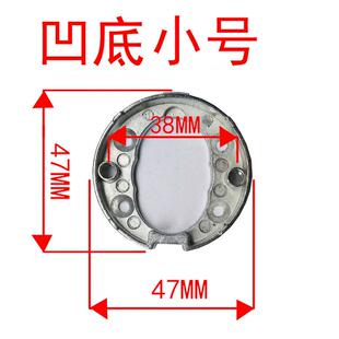分体锁执手锁锁圈锌合金门锁盖子把手内盖不锈钢把手门锁盖子配件