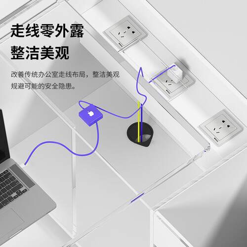 老板办公桌简桌约现总-HL009单代人班台主管经理办公桌裁椅组合办