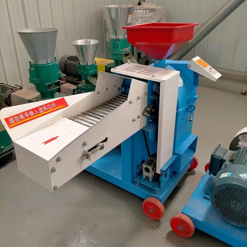 草料喂猪粉碎打浆机瓜果蔬菜粉碎打浆机鲜牧草玉米秸秆揉丝机