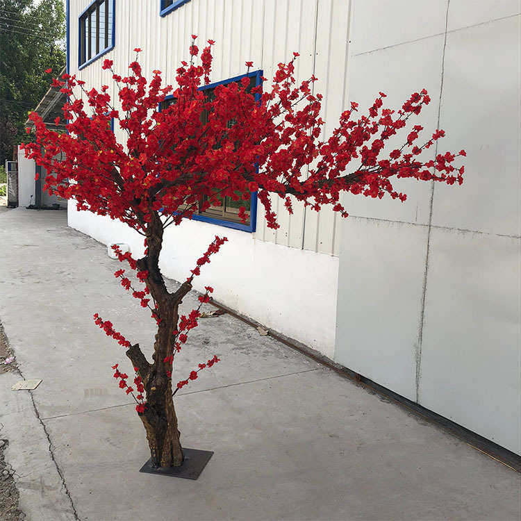 树仿真花树梅致盆景仿真商场婚庆批发家居装饰花树 假仿真厂家云