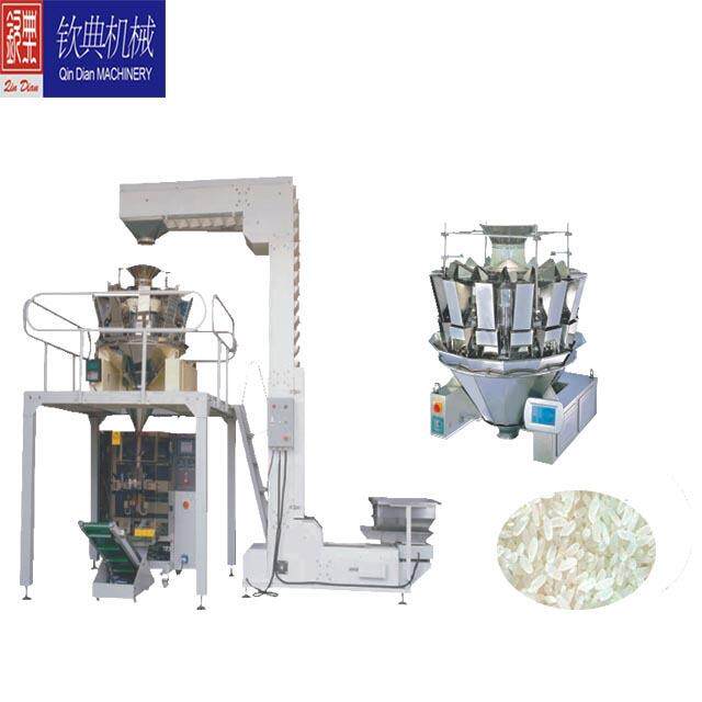 脱水香蕉干南瓜干蔬菜干称重包装机 组合称果蔬脆片给袋式包装机