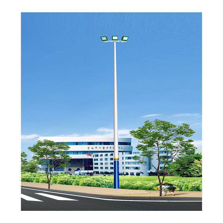 供应户外道路灯广场机场足球场照明高杆灯扬州热镀锌高杆灯灯杆