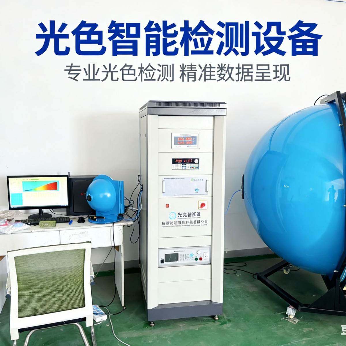 虹谱1.5米积分球LED光通量测试仪灯具亮度检测流明测试仪光学