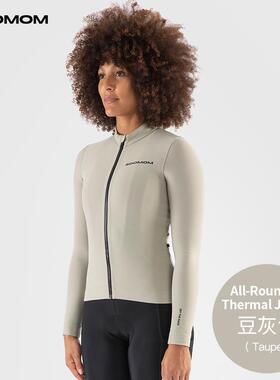 高档SOOMM | ALLO-RUND 女士路公车抓绒骑行长O袖 IS