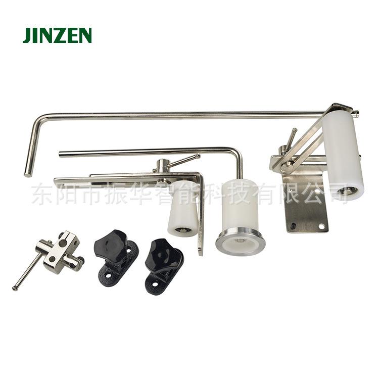 JINZEN金振牌新款滚轮扩展装置绷缝机改装拉橡筋A款滚圆领专用