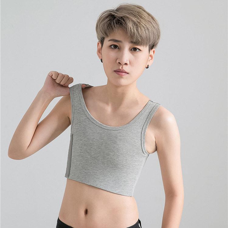 T时代半身短款束胸内衣女加强绷带束胸衣平胸塑身衣紧身衣