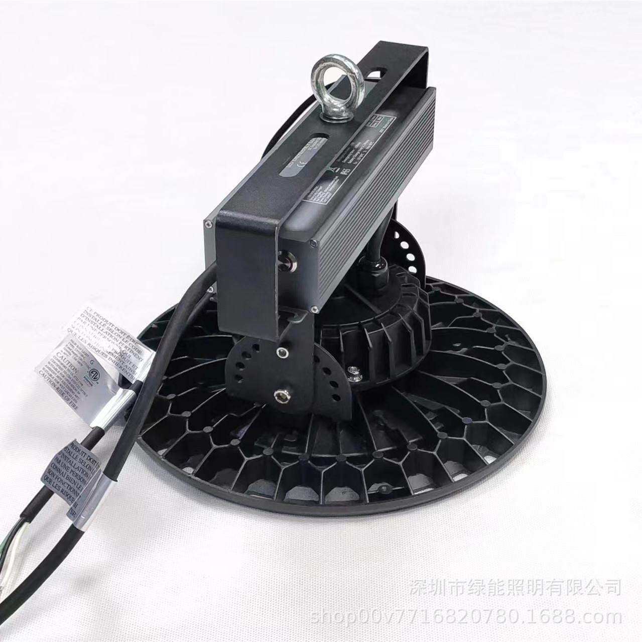 3小时停电应急工矿灯跨境应急灯具150w180w200w高亮鳍片工业吊灯
