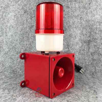 体化声光报警A器XBJ-3BF-B33F56986BJ-100工业报警喇叭LED一警示