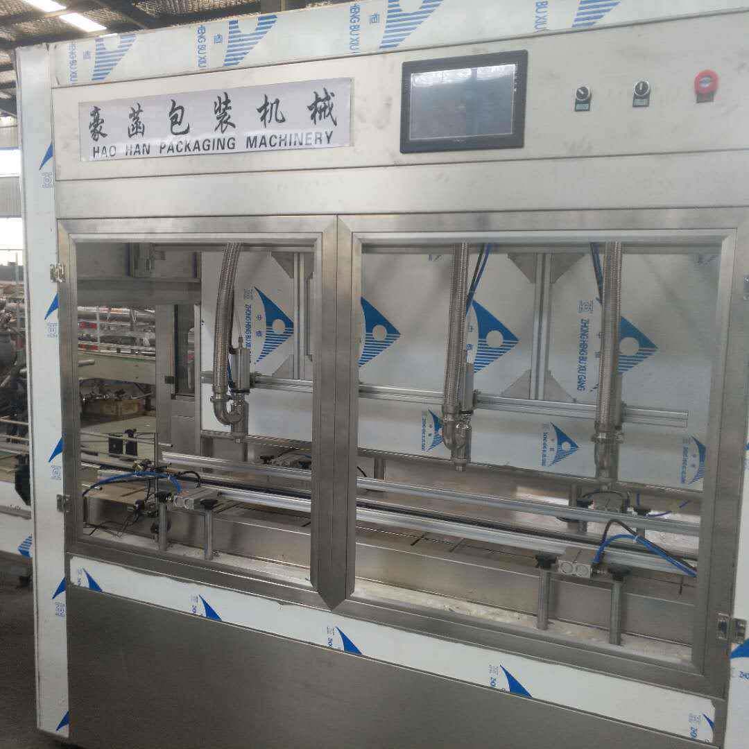 厂家供应定制洗衣液洗手液沐浴露灌装设备全自动活塞式灌装机