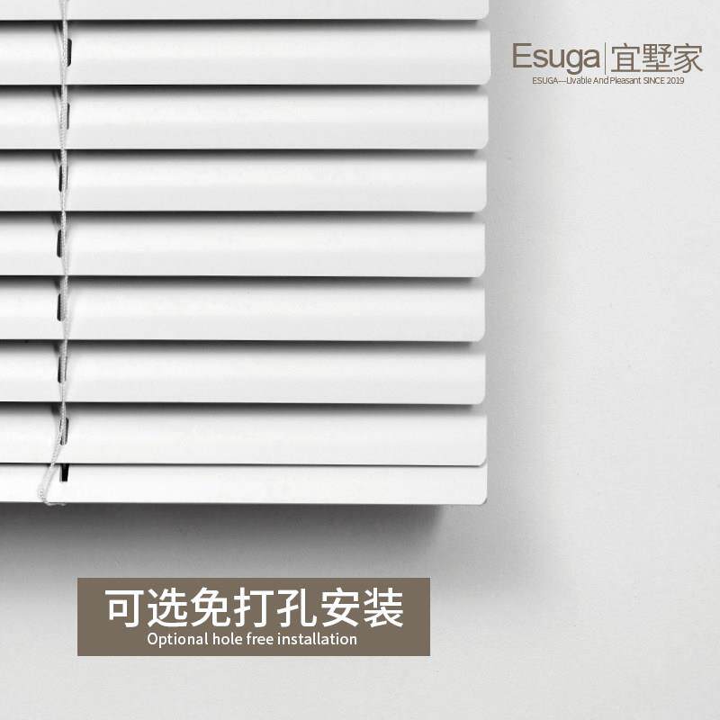 铝合LHJ2019百叶窗遮光升降金帘家用浴室化妆室厨房办公室卷遮帘