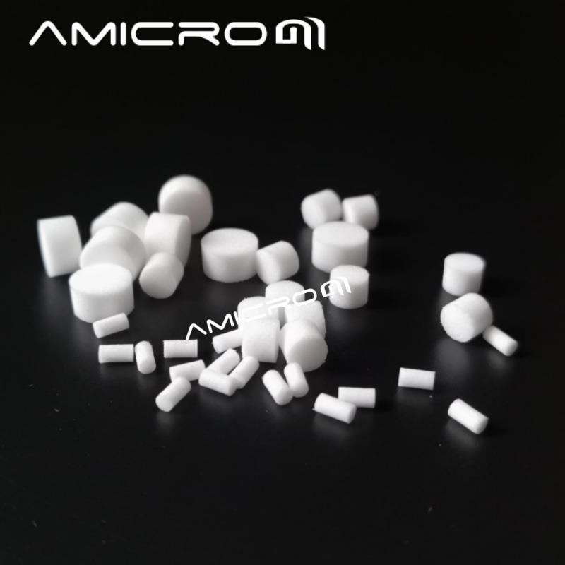 Amcirom聚乙烯吸头滤芯 PE高分子材质烧结滤头 过滤器 孔径10um