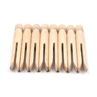 Pegs Round Wood Pins Count School Clothes Old