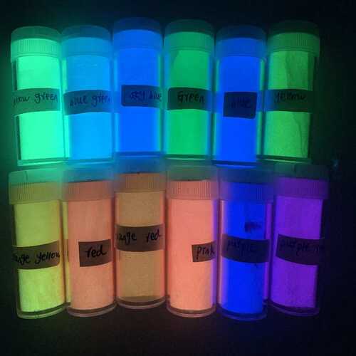 宝莱工厂直销超亮夜光粉注塑用丝印用长效油性夜光粉发光粉