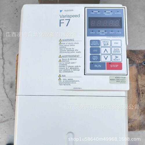 安川I(YASKAWA)变频器CIMR-F7B4011全新正品 议价