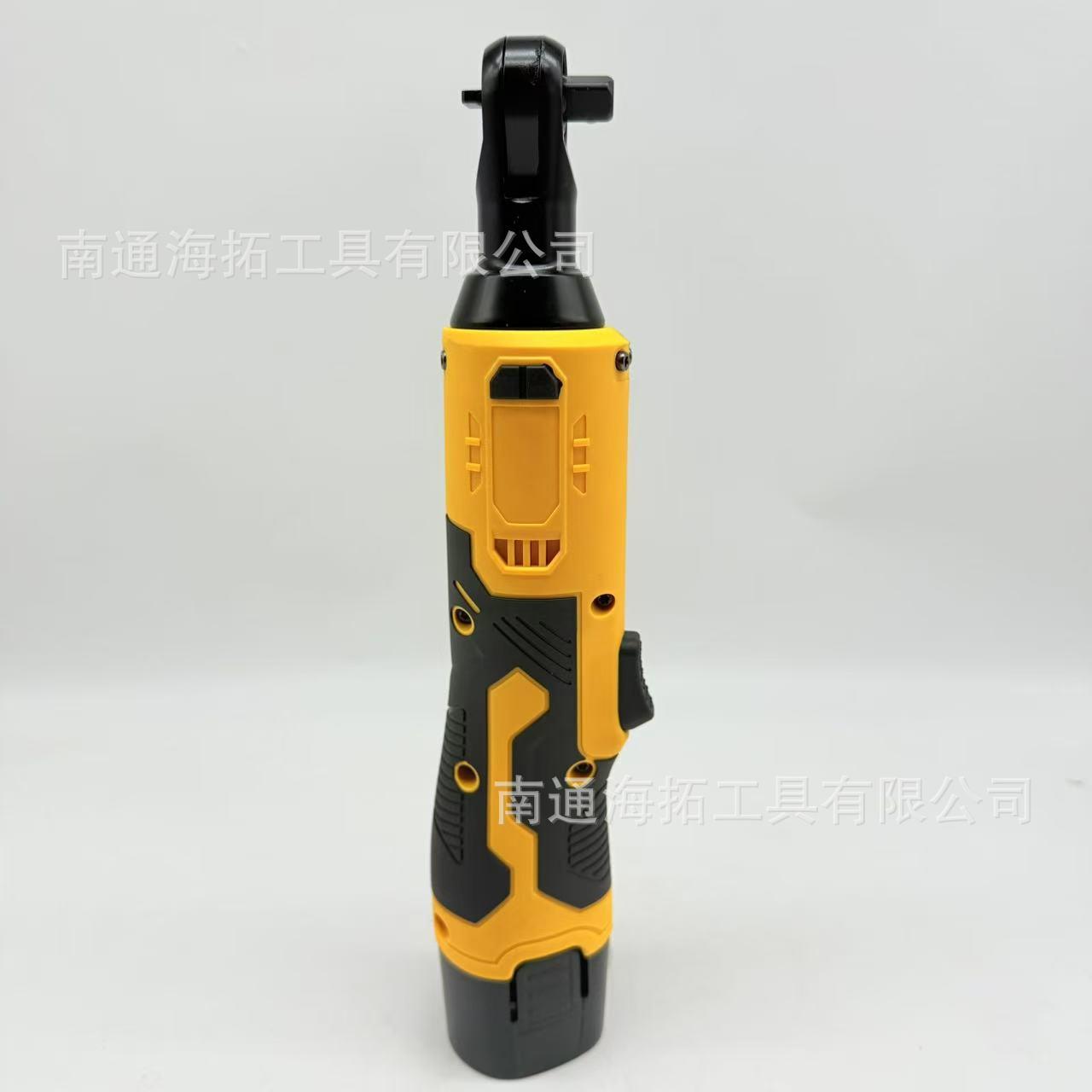 1V锂电电动棘轮扳2手90度角头向汽修舞台搭建直角弯器拐弯WQG扳手