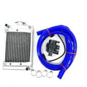 伏西乔格摩托车水冷水箱散热器Jog50 Dio50改进型水冷水箱