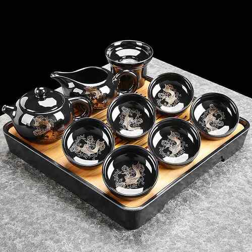 正品香功叶夫茶具瓷家庭客厅办公室接待处中国高端覆古茶壶陶风茶