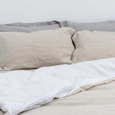 四季纯亚麻四件套布料290cm宽幅水洗亚麻面料linen bedding