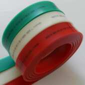 厂家直销进口材料75度50 9丝印刮胶刮条耐溶剂耐磨水油性刮刀