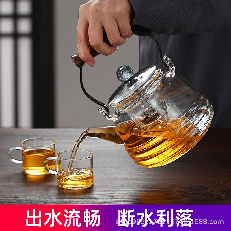 玻煮茶高电陶炉用蒸温煮茶壶星空提梁器大容量家用泡茶壶提梁烧水